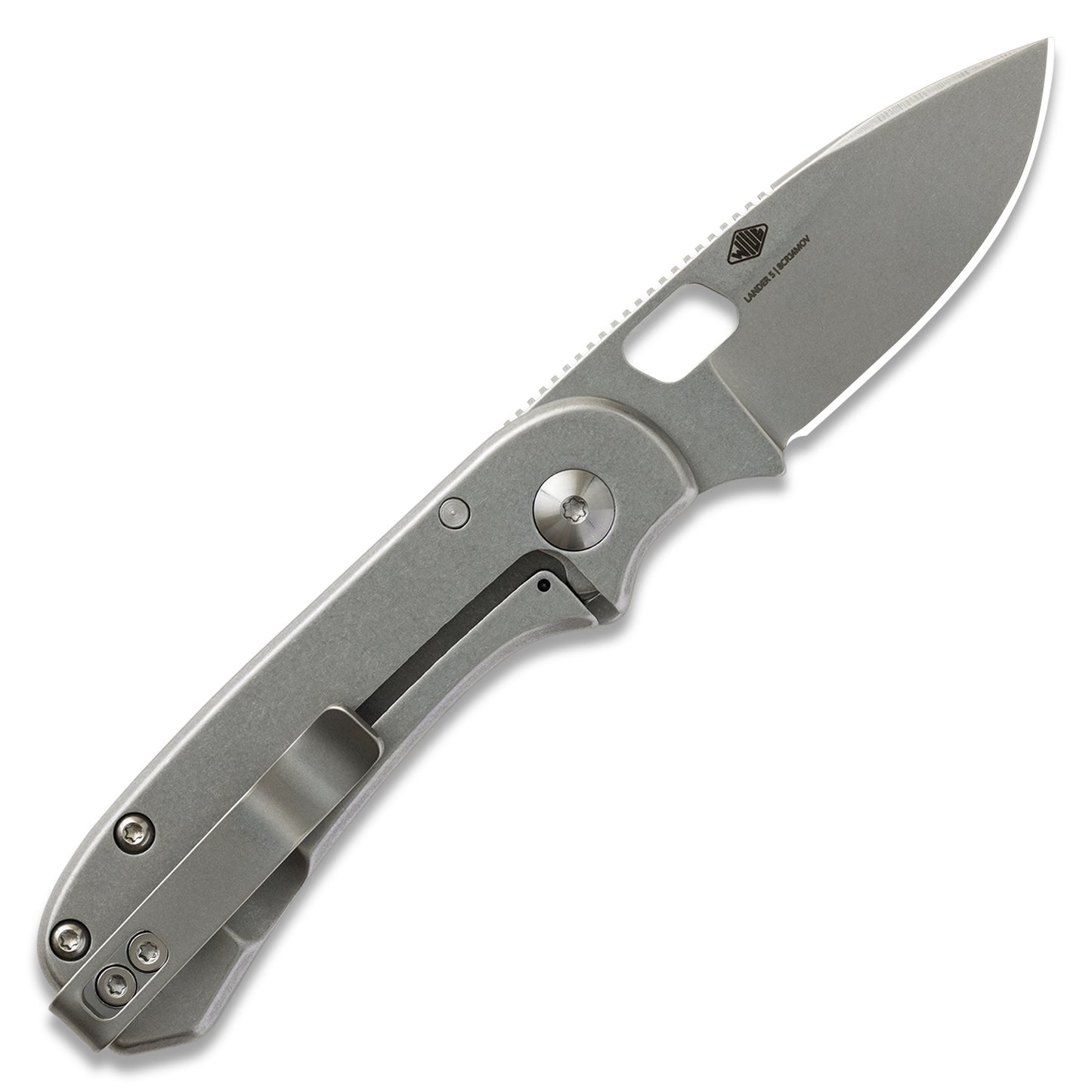 Knafs Lander 5 Pocket Knife | Gray Stonewashed