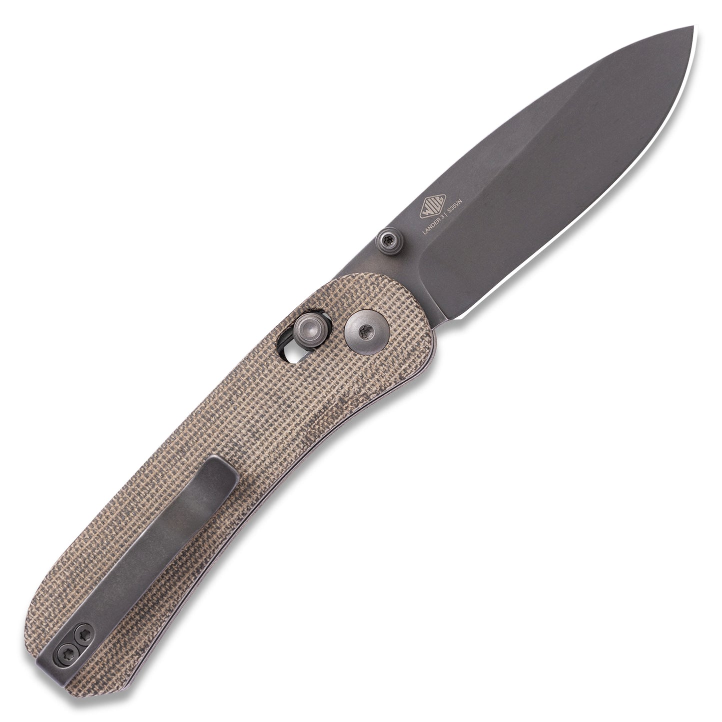 Knafs Lander 3 Clutch Lock – Moondust Micarta | S35Vn Steel