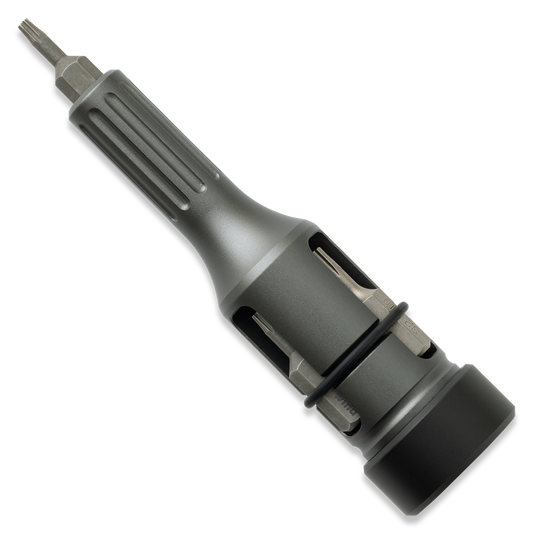 Knafs Bit Driver Grande | Magnetic Tool Handle with T6 T8 T10 Bits