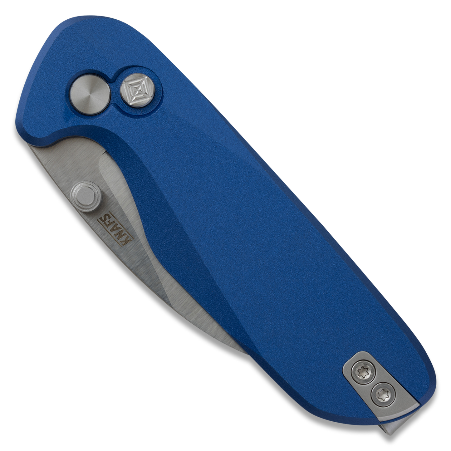 Knafs O.C.T. | Blue Aluminum | 14C28N Button Lock