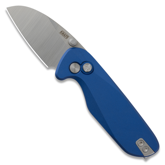 Knafs O.C.T. | Blue Aluminum | 14C28N Button Lock