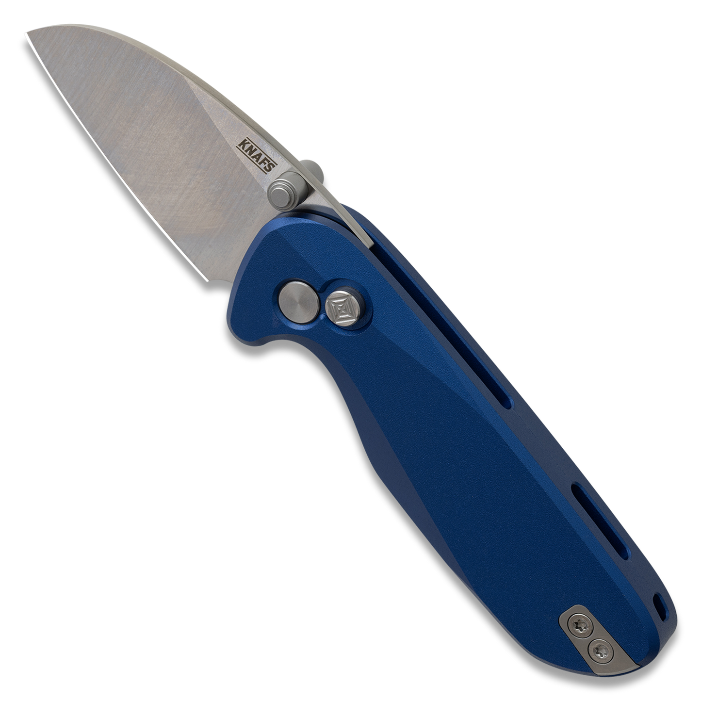 Knafs O.C.T. | Blue Aluminum | 14C28N Button Lock