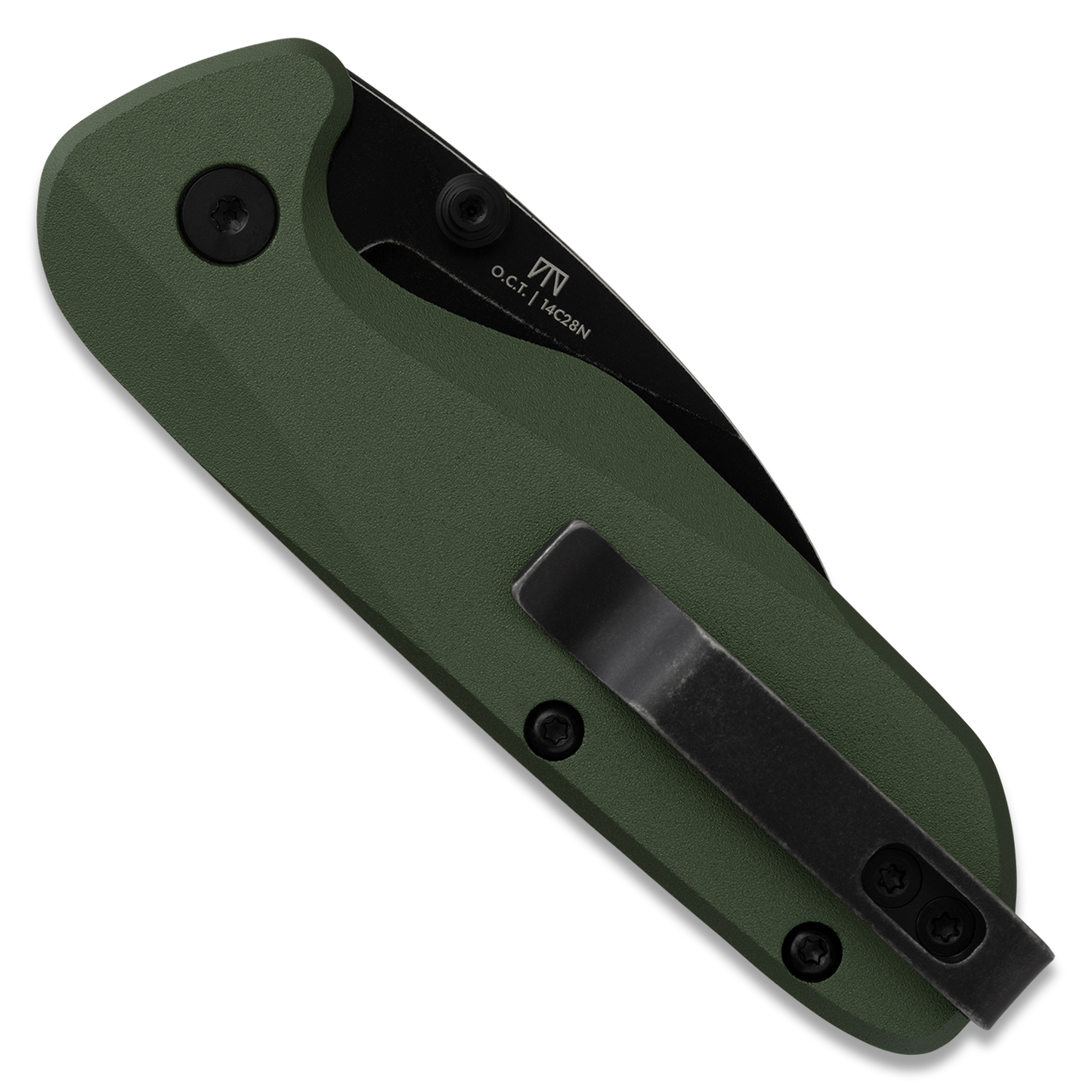 Knafs O.C.T. | OD Green Aluminum | 14C28N Button Lock