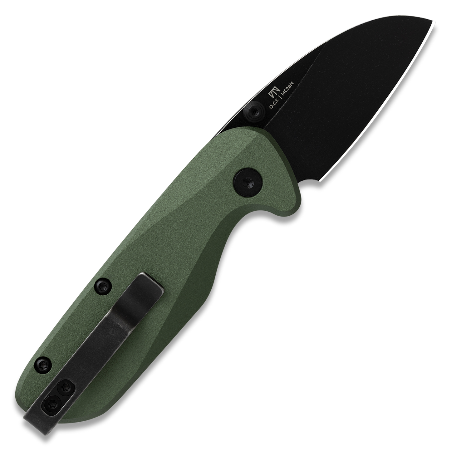 Knafs O.C.T. | OD Green Aluminum | 14C28N Button Lock