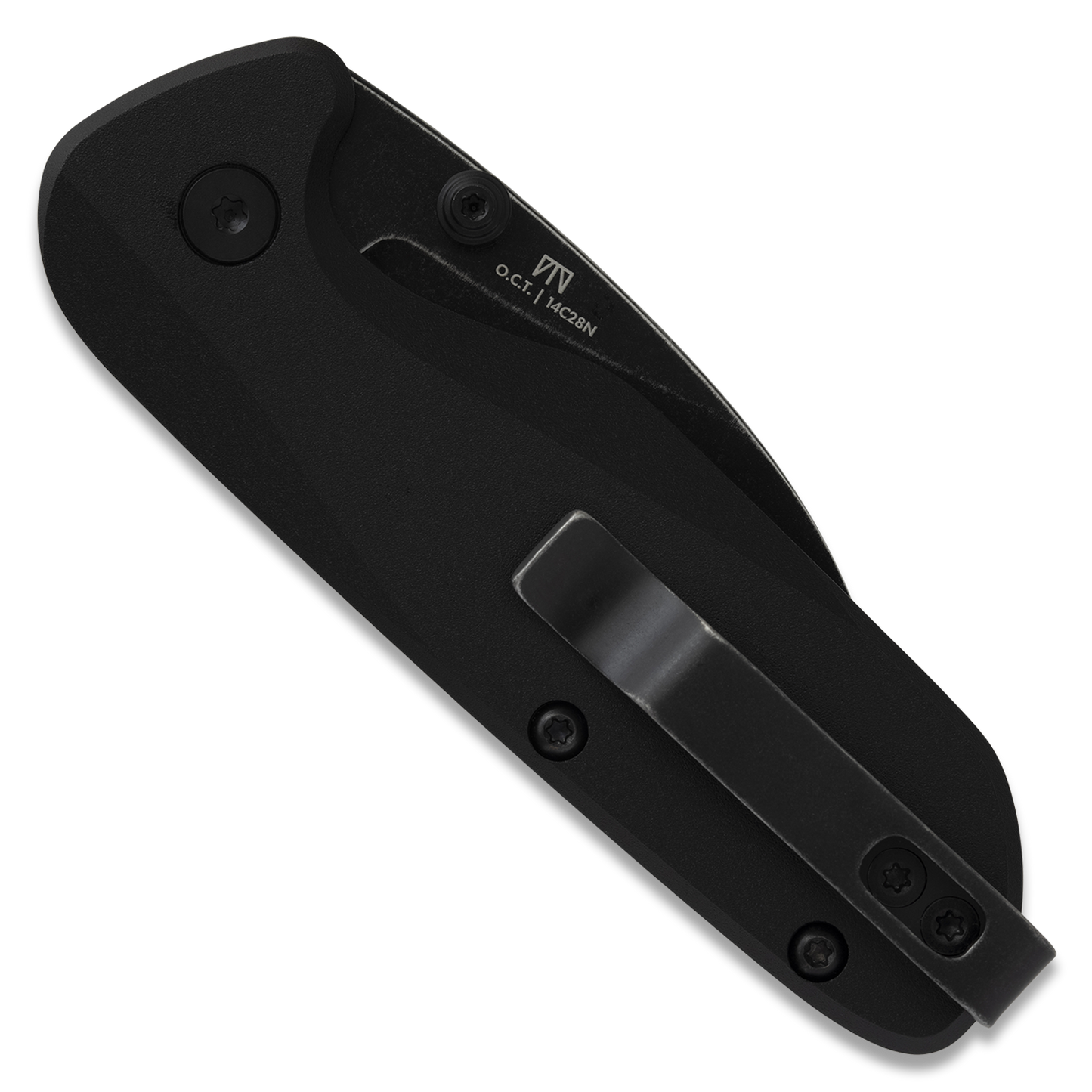 Knafs O.C.T. | Black Aluminum | 14C28N Button Lock