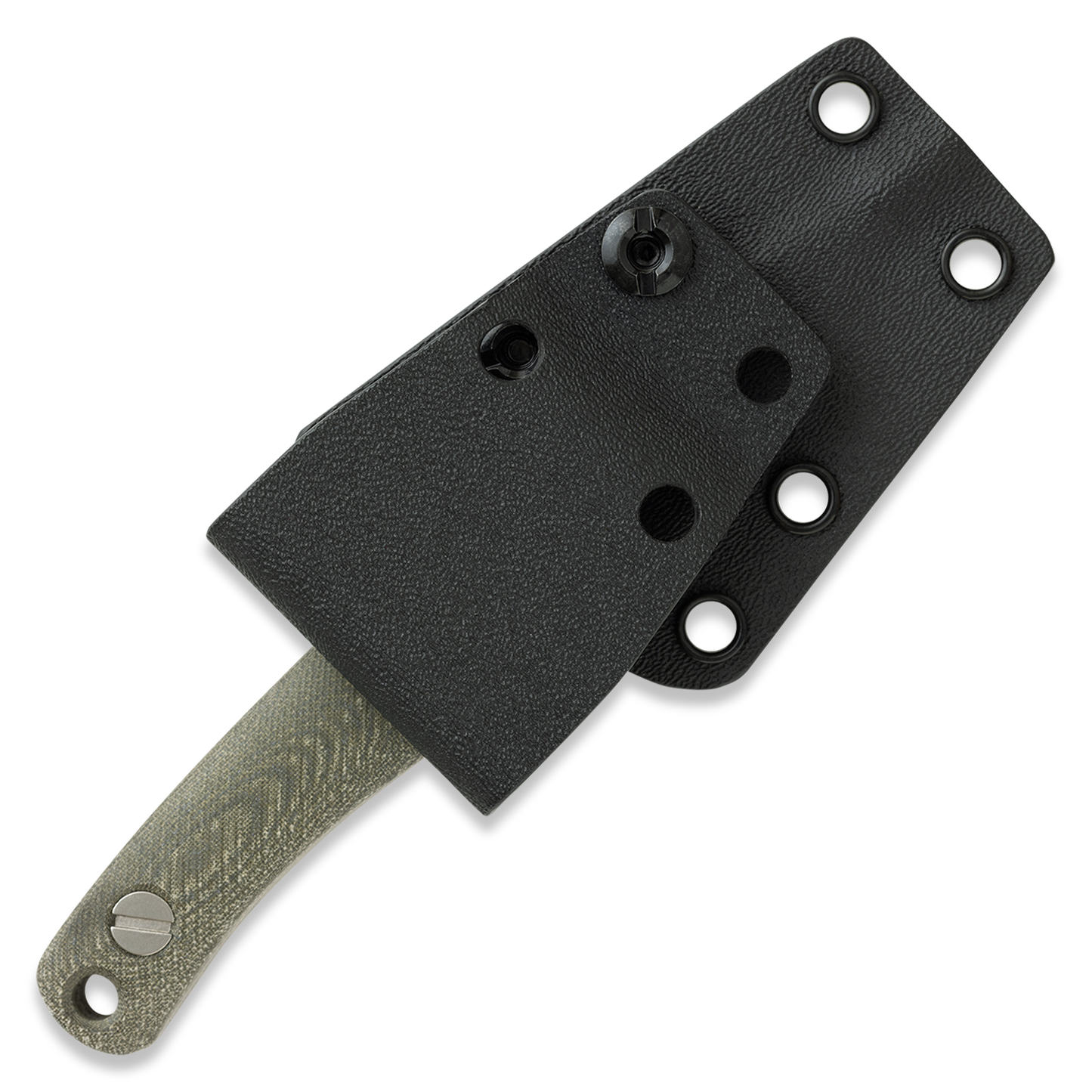 Knafs Little Lulu | MagnaCut Fixed Blade | Green Micarta