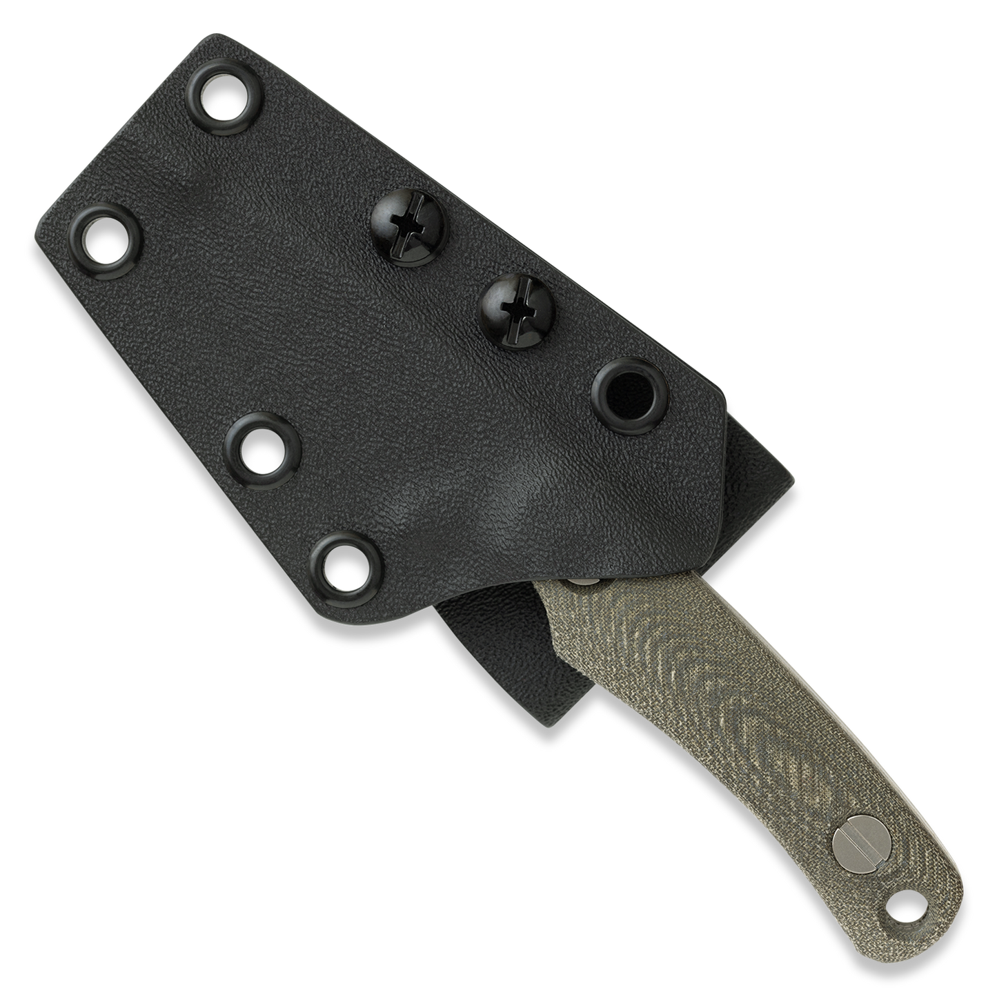 Knafs Little Lulu | MagnaCut Fixed Blade | Green Micarta
