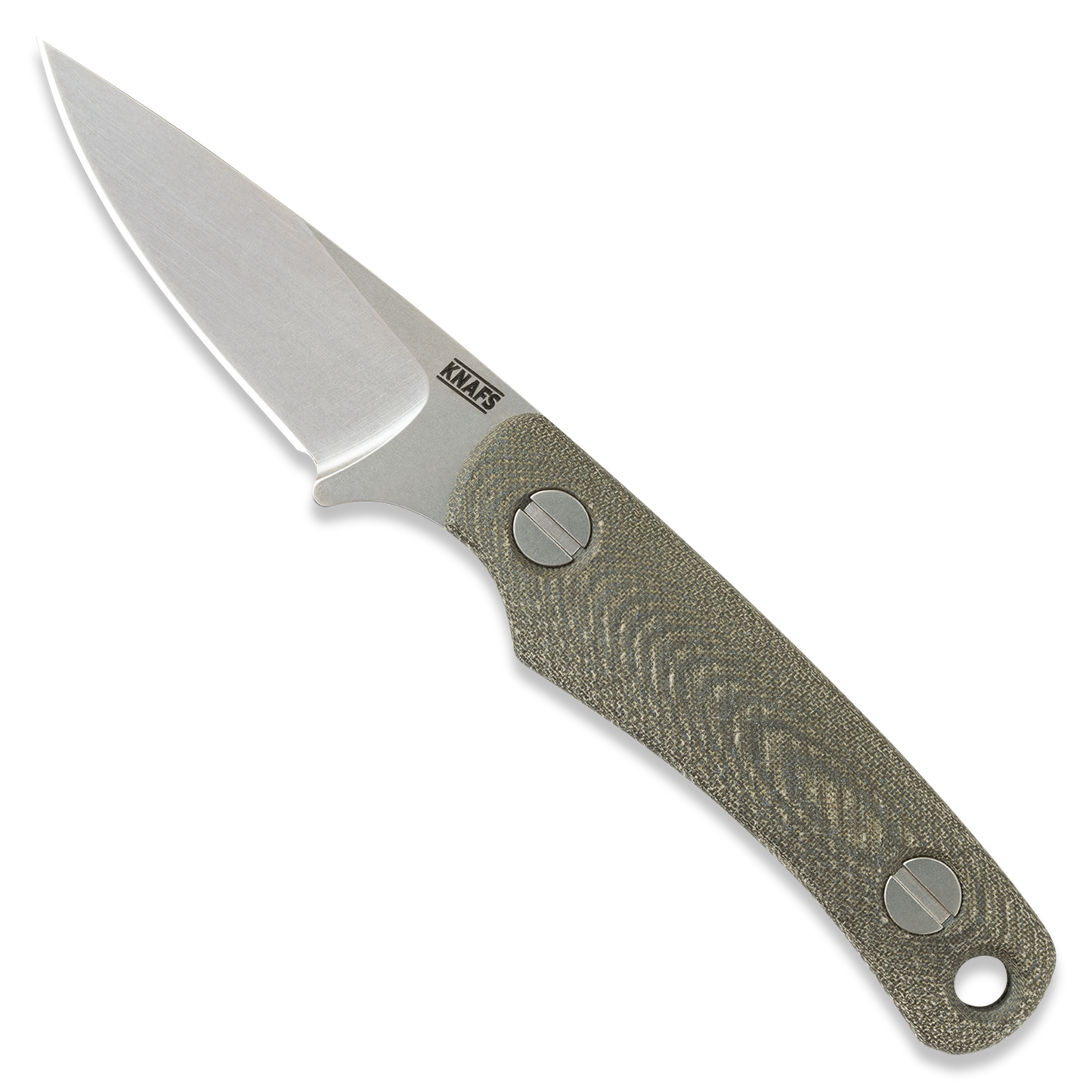Knafs Little Lulu | MagnaCut Fixed Blade | Green Micarta