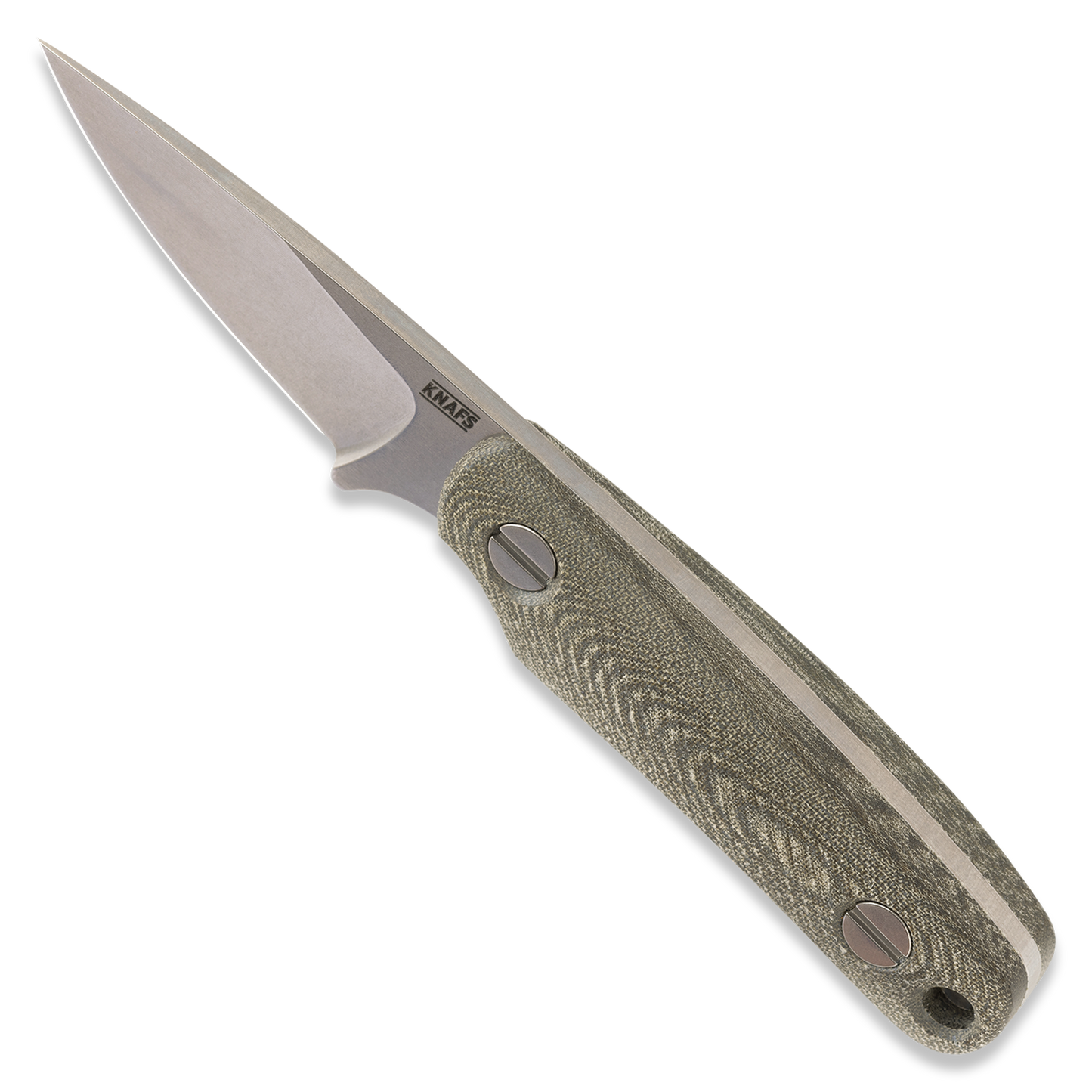 Knafs Little Lulu | MagnaCut Fixed Blade | Green Micarta