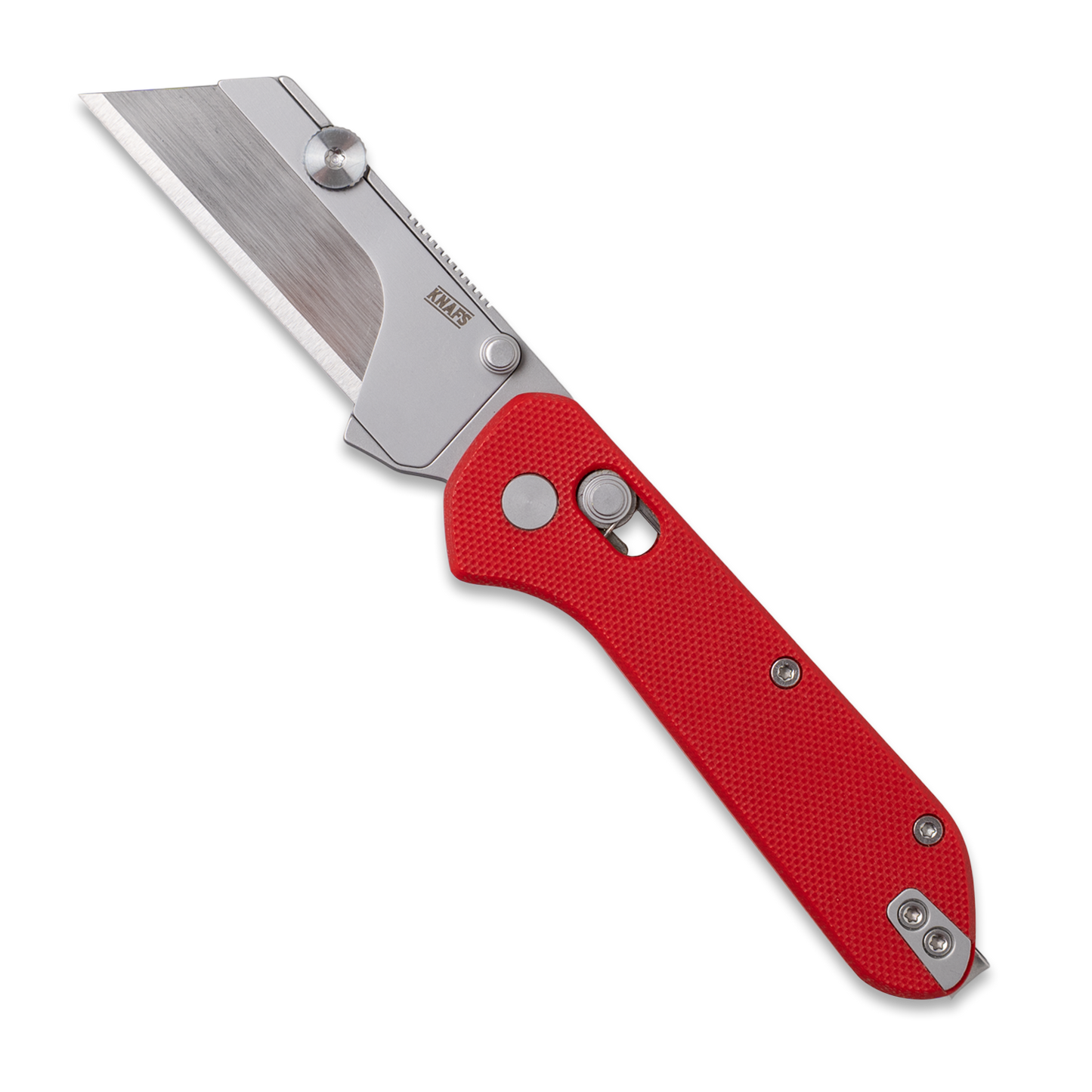 Knafs Yuti Utility Knife | Red G10 | Crossbar Lock