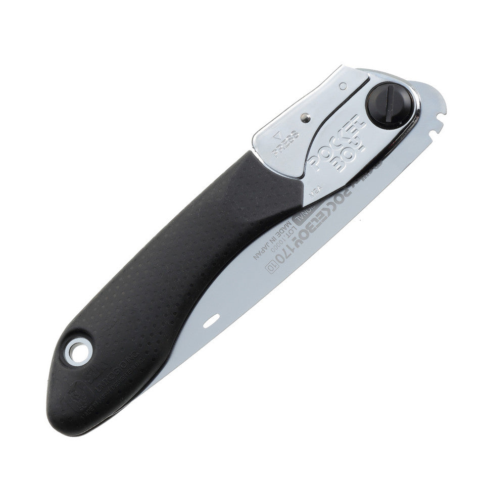 Silky Pocketboy 170Mm | Medium Blade With Black Handle