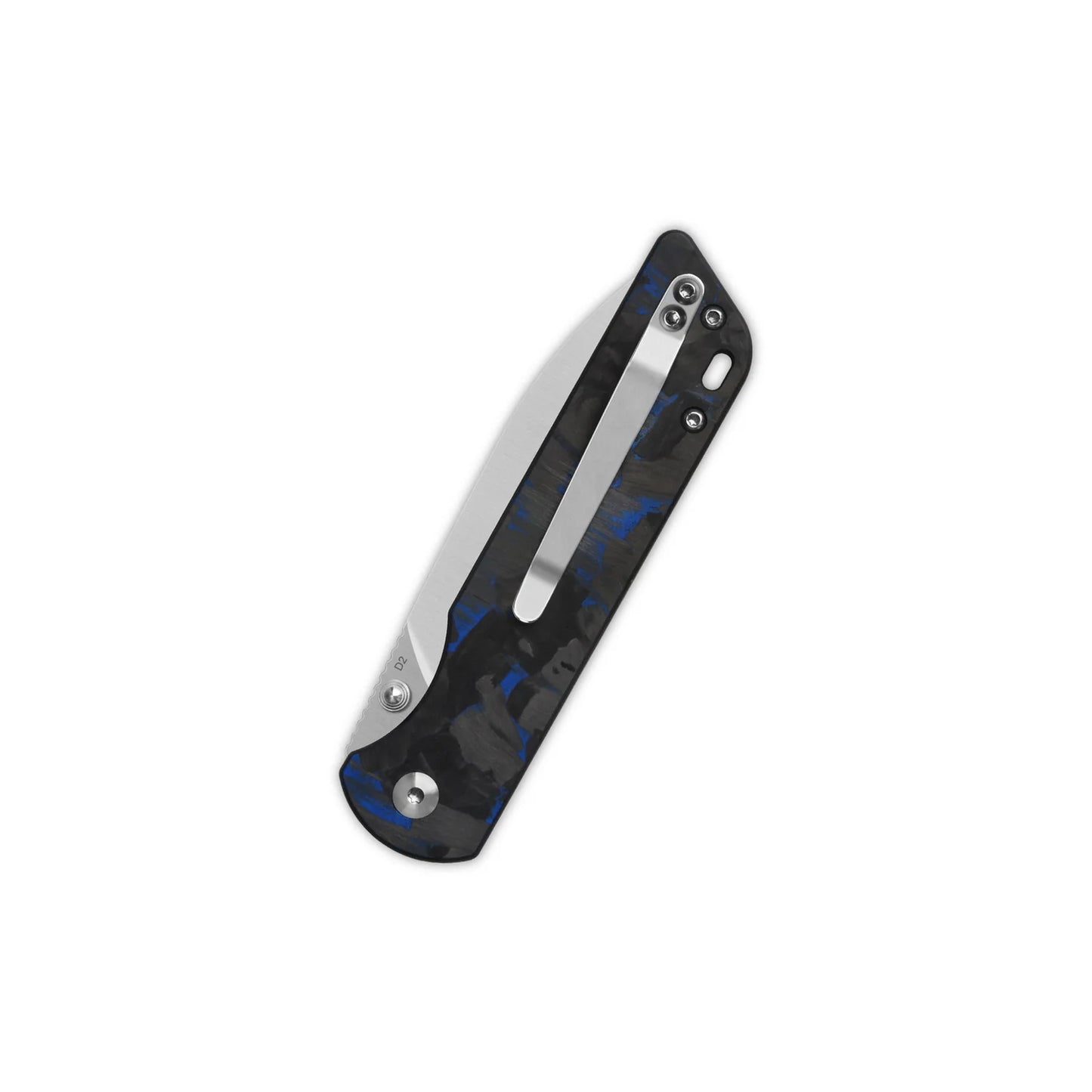 QSP PARROT V2 | BLUE SHREDDED CARBON FIBER OVERLAY G-10 + D2