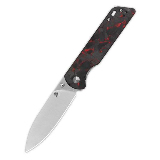 QSP PARROT V2 | RED SHREDDED CARBON FIBER OVERLAY G-10 + D2