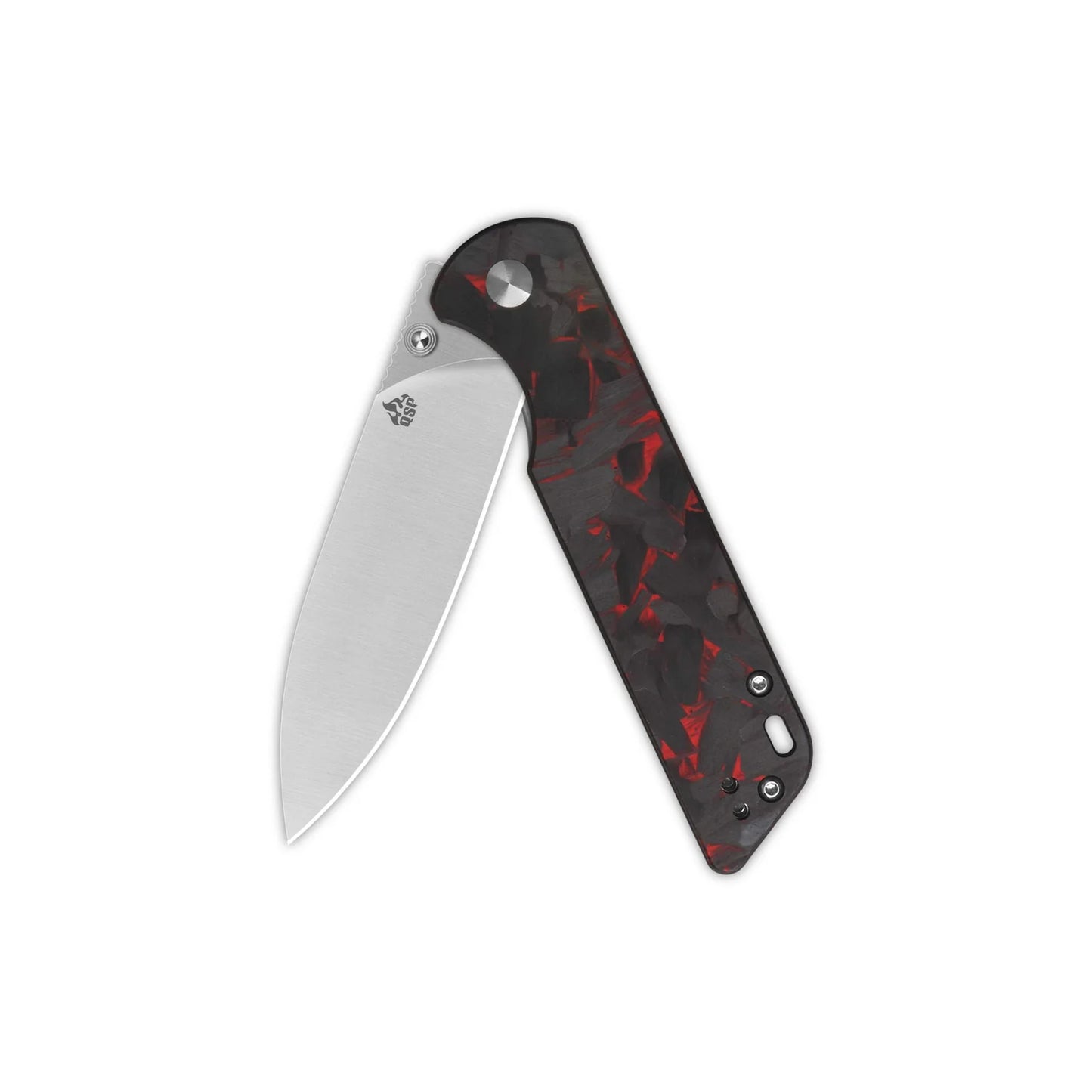 QSP PARROT V2 | RED SHREDDED CARBON FIBER OVERLAY G-10 + D2