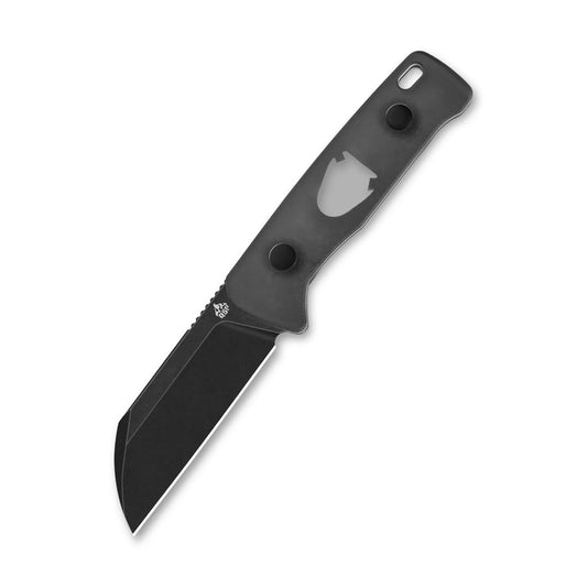 QSP BABY PENGUIN | ACRYLIC HANDLE + BLACK BLADE | 14C28N + CLIP SLIP