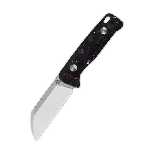 QSP BABY PENGUIN | PURPLE SHREDDED CARBON FIBER | 14C28N + CLIP SLIP
