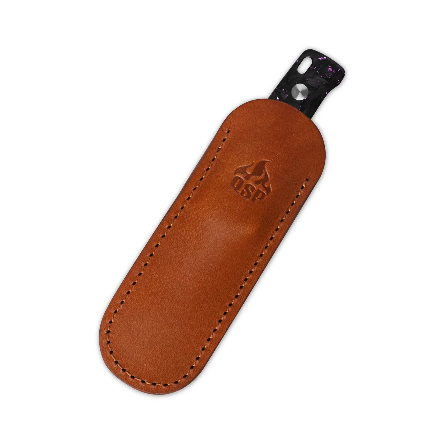 QSP BABY PENGUIN | PURPLE SHREDDED CARBON FIBER | 14C28N + CLIP SLIP