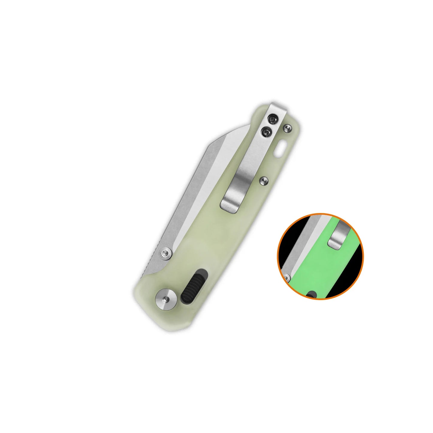 QSP Penguin Glyde Lock | Glow-in-the-Dark Resin | 14C28N Sheepsfoot