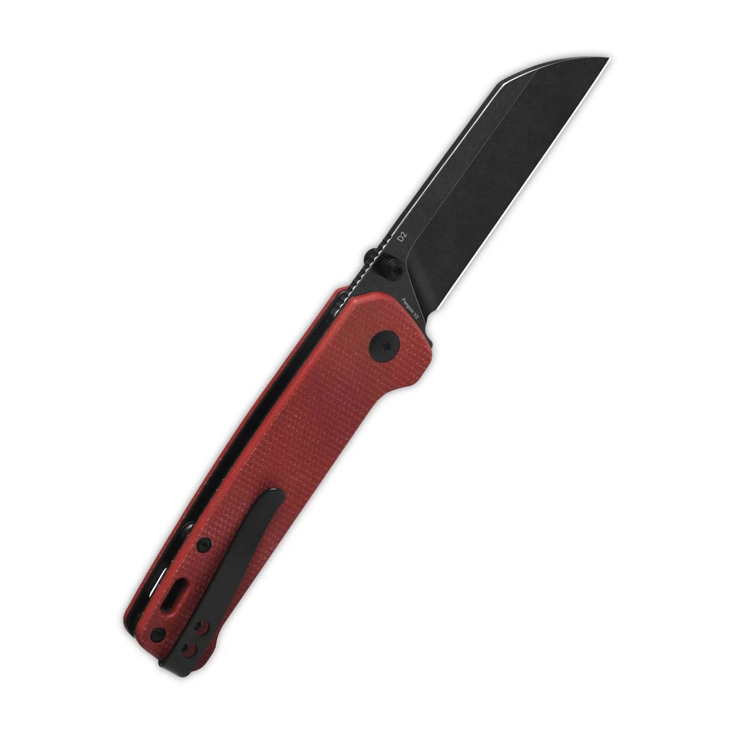 QSP PENGUIN V2 | RED MICARTA + BLACK D2