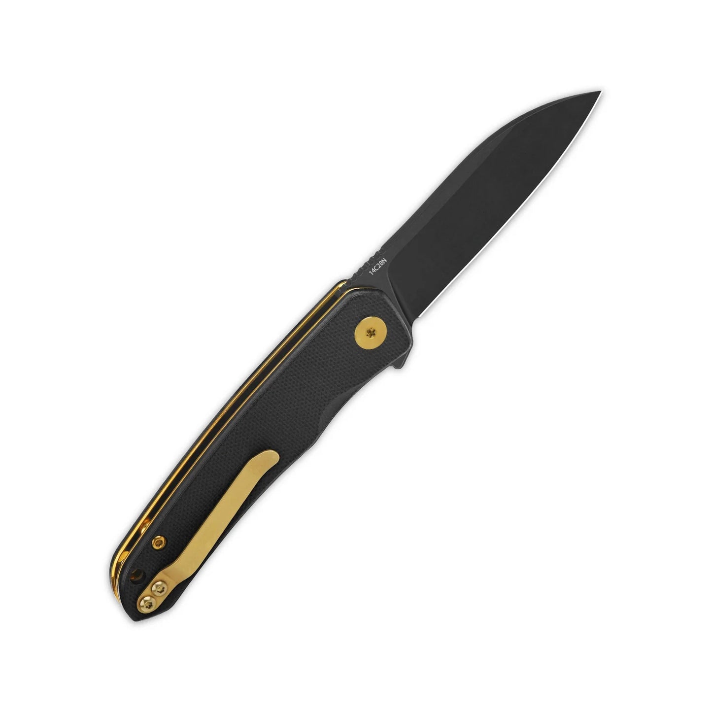 QSP OTTER | BLACK BLADE WITH BLACK G-10 HANDLE