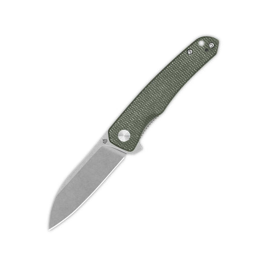 QSP OTTER | GREEN CANVAS MICARTA HANDLE