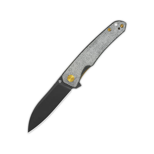 QSP OTTER | BLACK BLADE WITH DENIM MICARTA HANDLE
