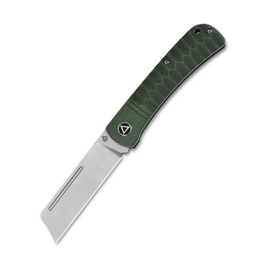QSP HEDGEHOG | 14C28N BLADE AND GREEN MICARTA HANDLE