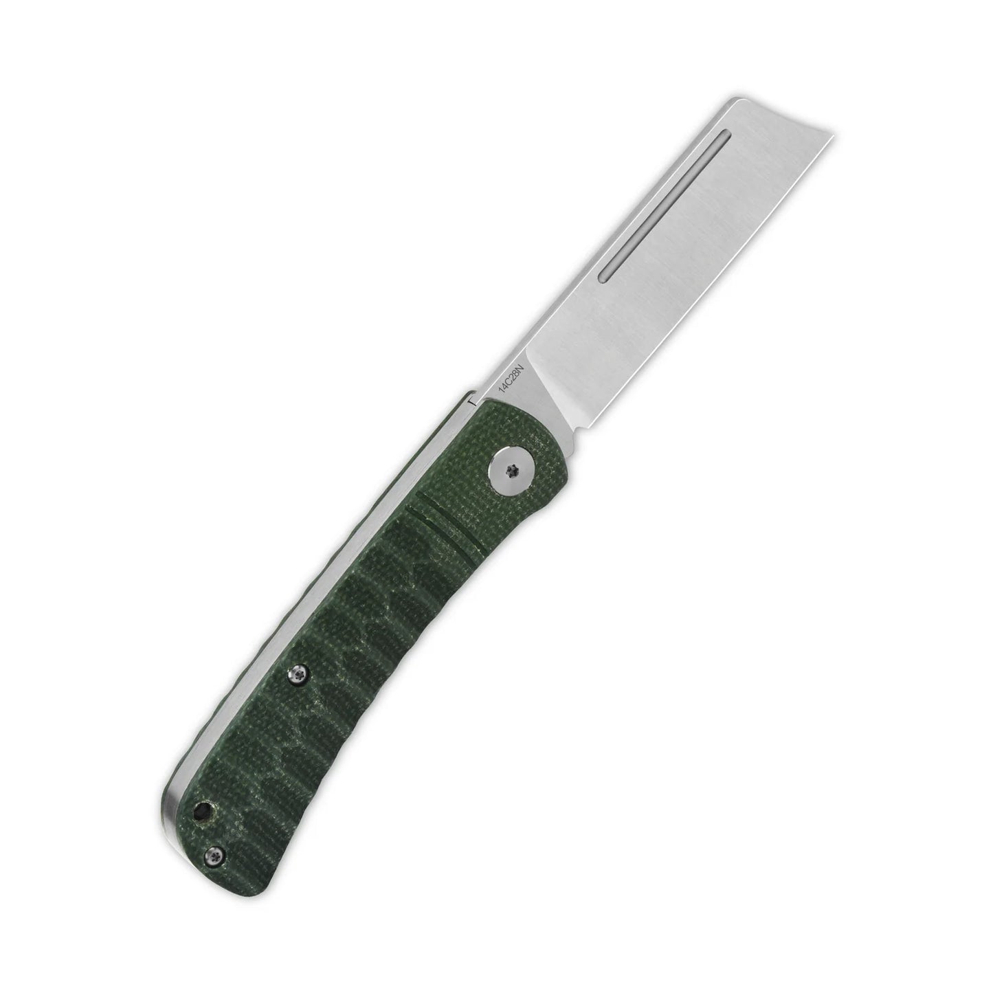 QSP HEDGEHOG | 14C28N BLADE AND GREEN MICARTA HANDLE