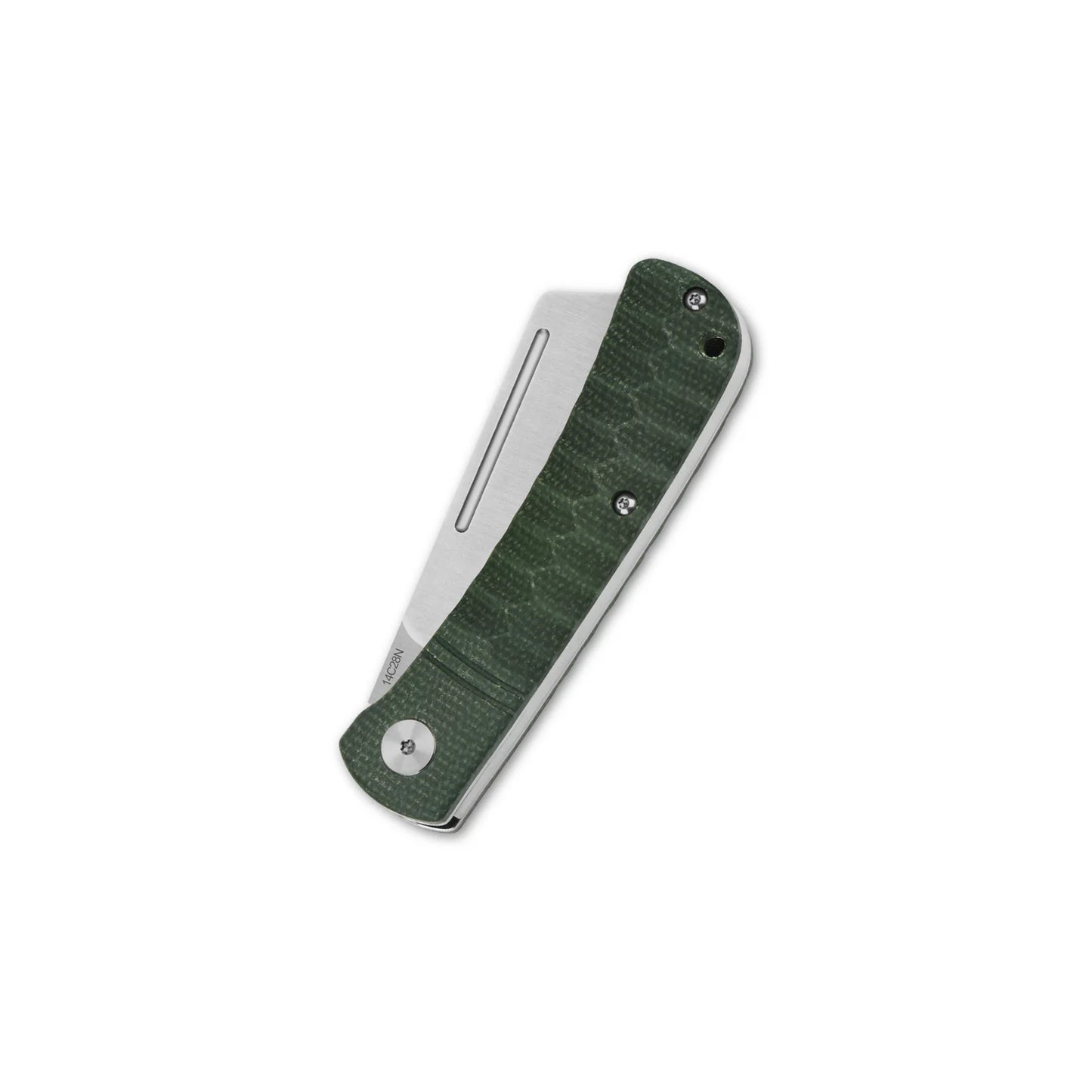 QSP HEDGEHOG | 14C28N BLADE AND GREEN MICARTA HANDLE