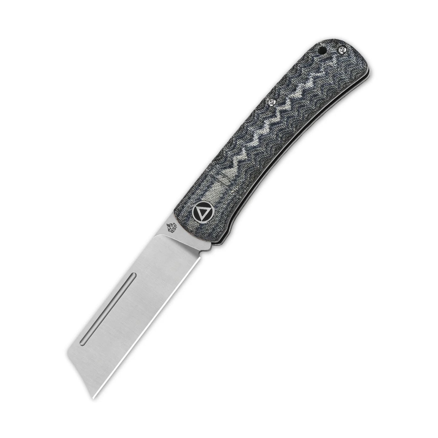 QSP HEDGEHOG | 14C28N BLADE AND DENIM MICARTA HANDLE