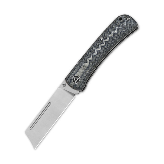 QSP HEDGEHOG | 14C28N BLADE AND DENIM MICARTA HANDLE