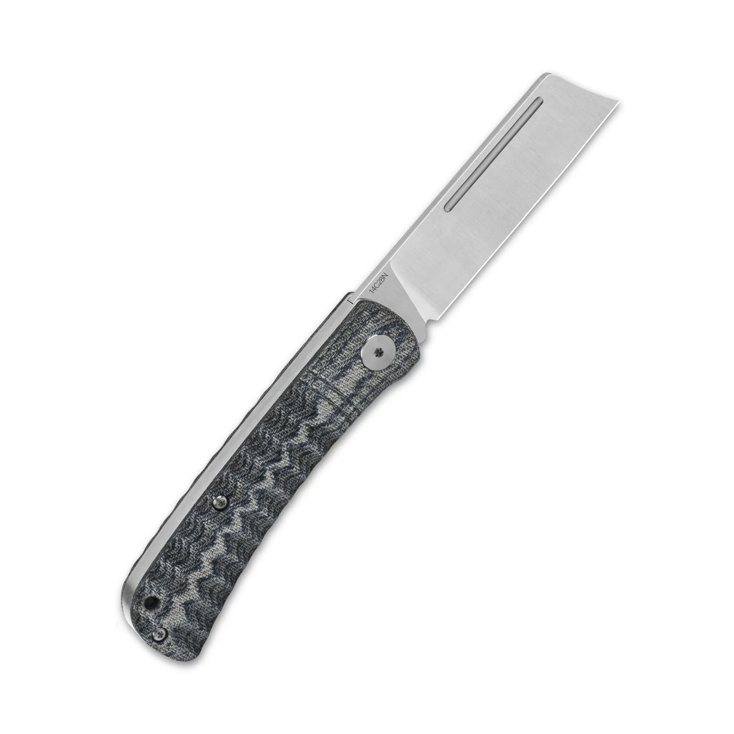 QSP HEDGEHOG | 14C28N BLADE AND DENIM MICARTA HANDLE