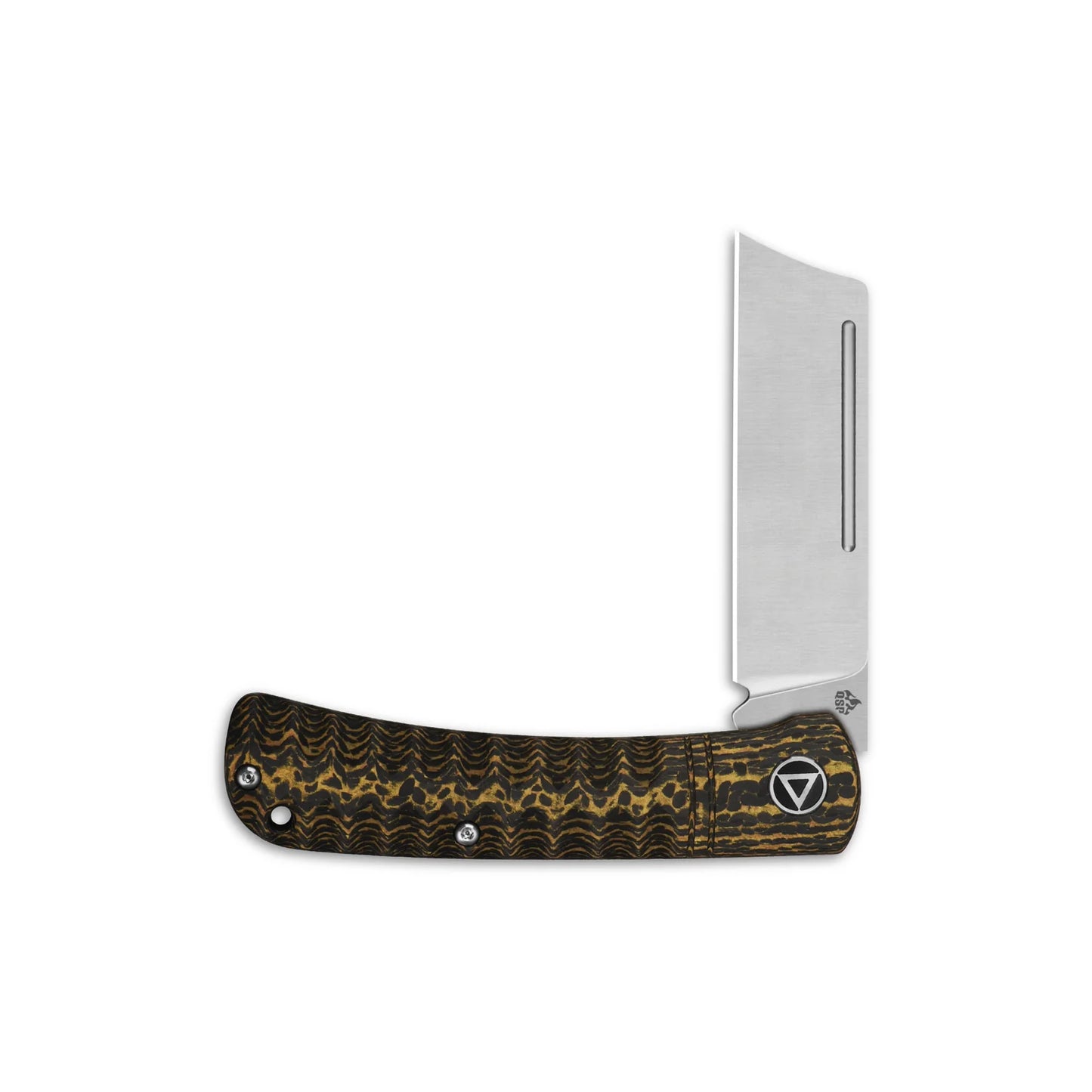 QSP HEDGEHOG | 14C28N BLADE AND GOLDEN CARBON FIBER HANDLE