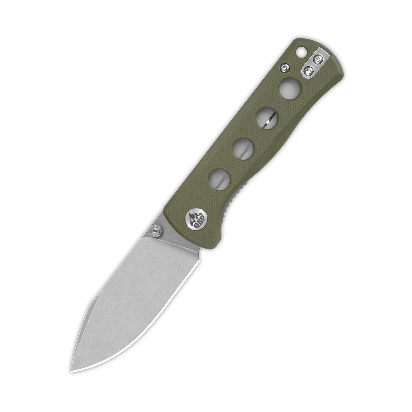 QSP CANARY FOLDER | OLIVE GREEN G-10 HANDLE