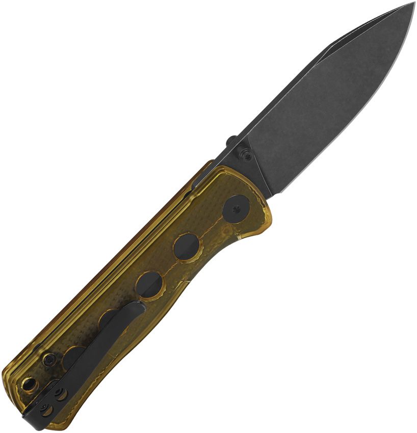 QSP CANARY FOLDER | BLACK BLADE AND ULTEM HANDLE