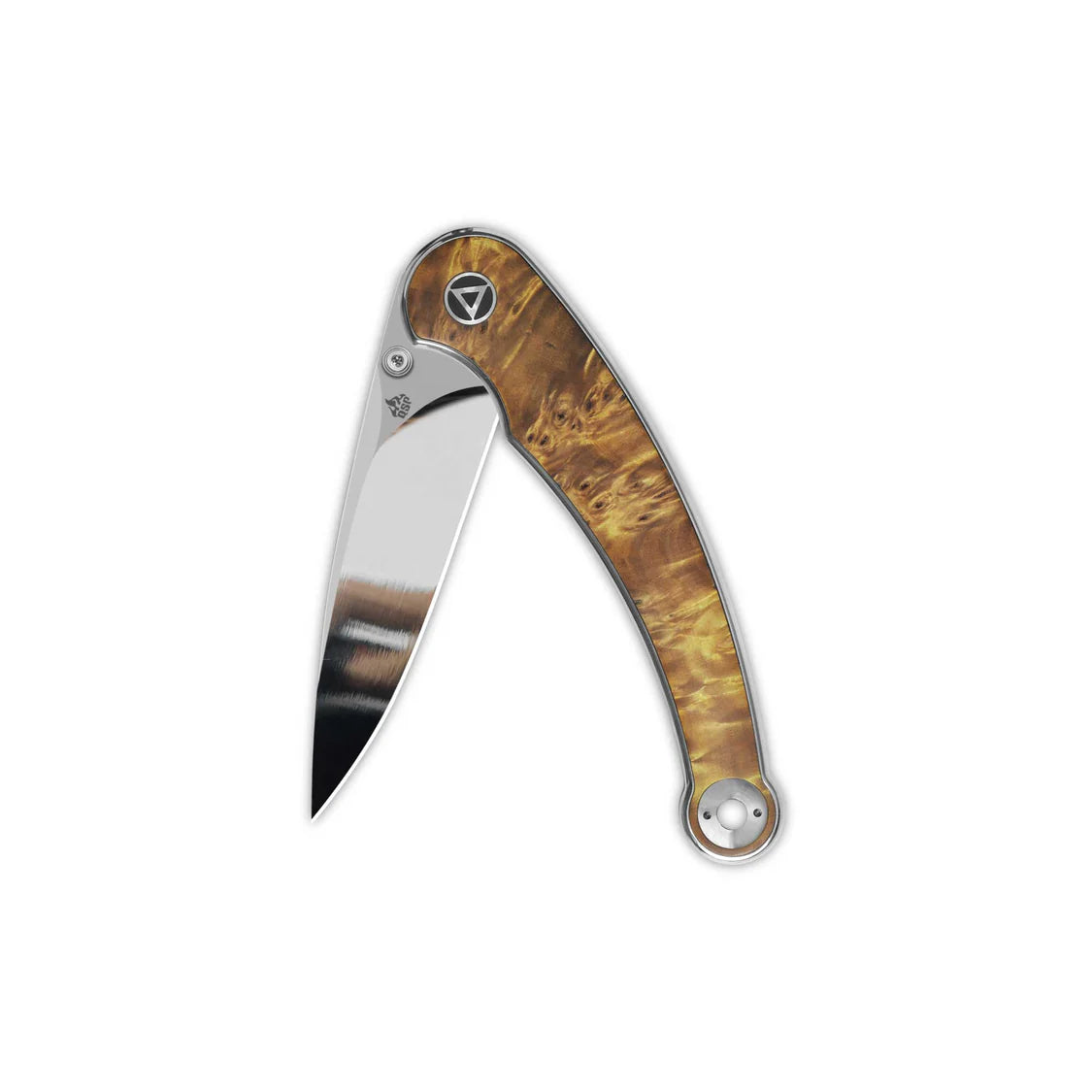 QSP DOLPHIN | 14C28N BLADE AND STABILIZED WOOD HANDLE