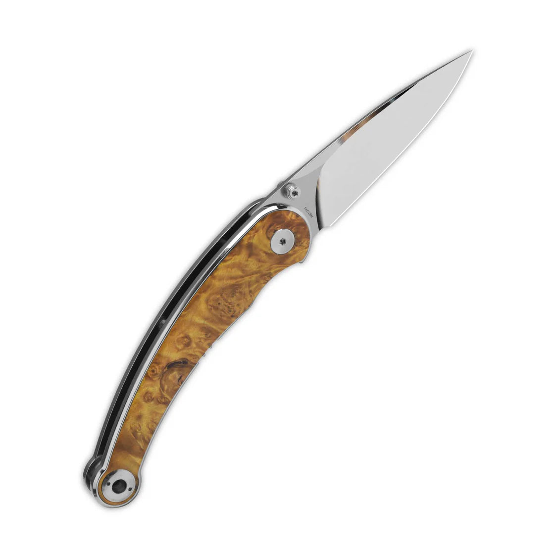 QSP DOLPHIN | 14C28N BLADE AND STABILIZED WOOD HANDLE