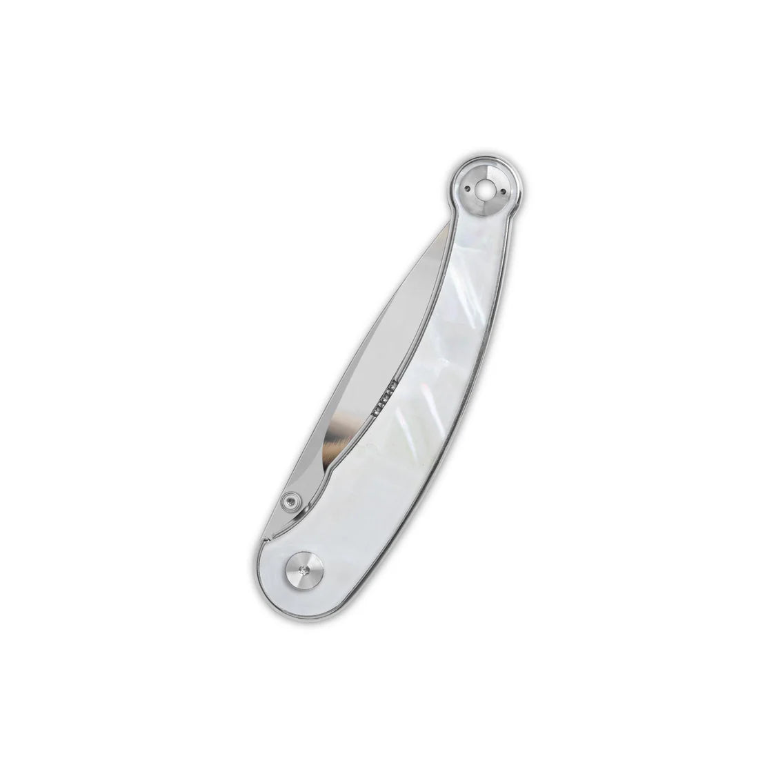 QSP DOLPHIN | 14C28N BLADE AND WHITE PEARL SHELL HANDLE