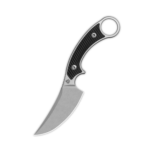 QSP Viper | Black G10 | 10Cr15MoV Fixed Blade