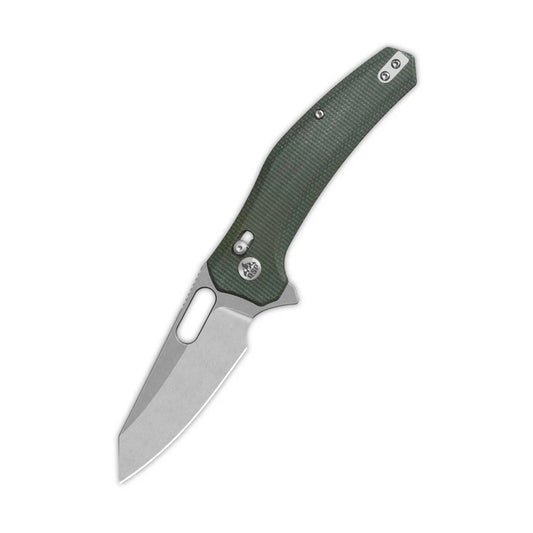 QSP EMU | GLYDE LOCK | GREEN MICARTA | 14C28N STEEL
