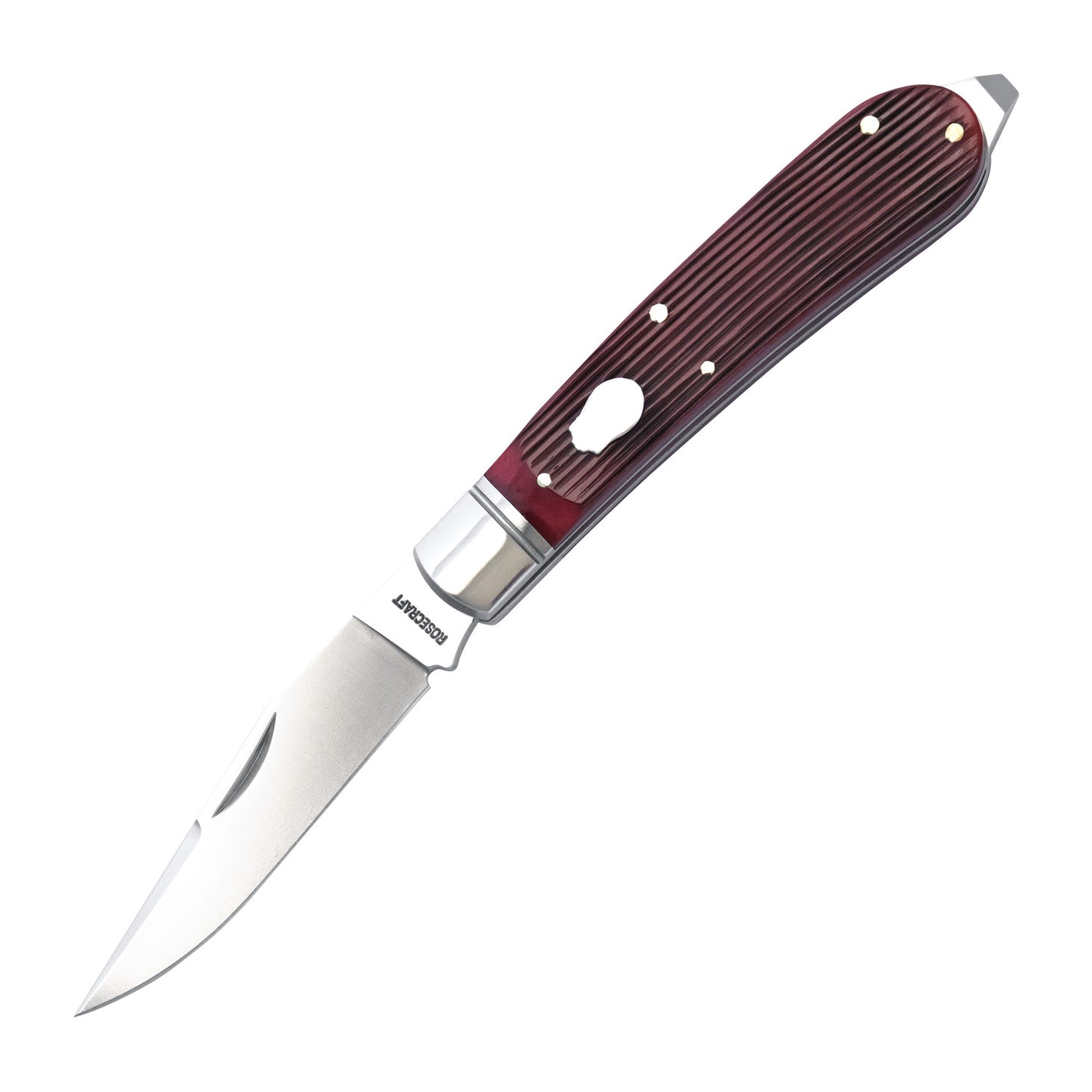 RoseCraft Appalachian Jack | Red Barnboard Jigged Bone