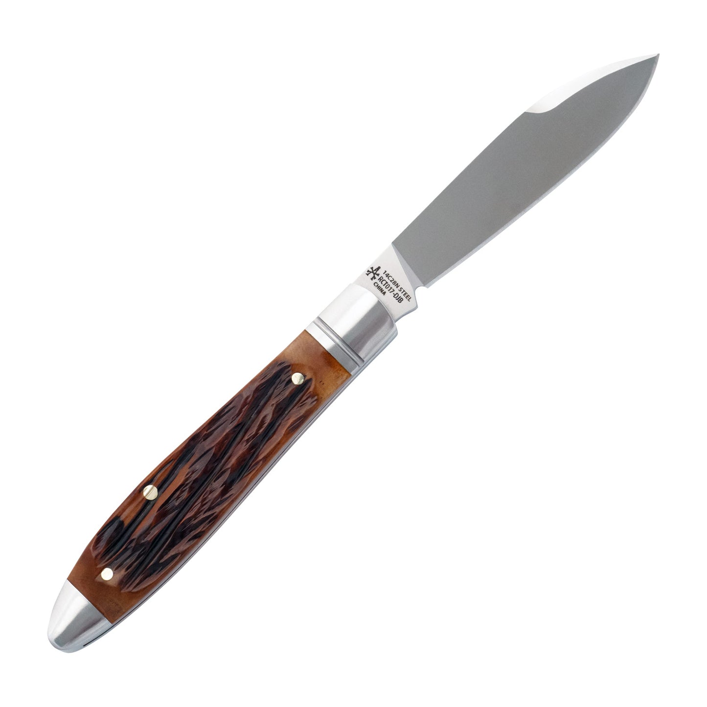 RoseCraft Tanasi Lake Tear Drop | Brown Jigged Bone | 14C28N