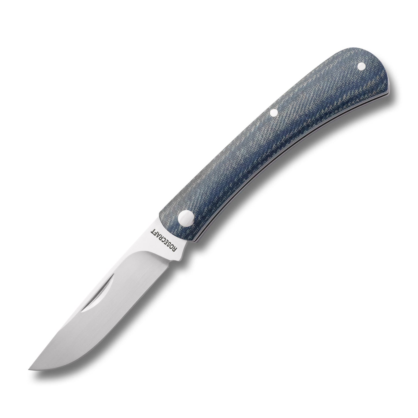 ROSECRAFT OVERALL CREEK FARM HAND | BLUE DENIM MICARTA | D2 | SLIP JOINT