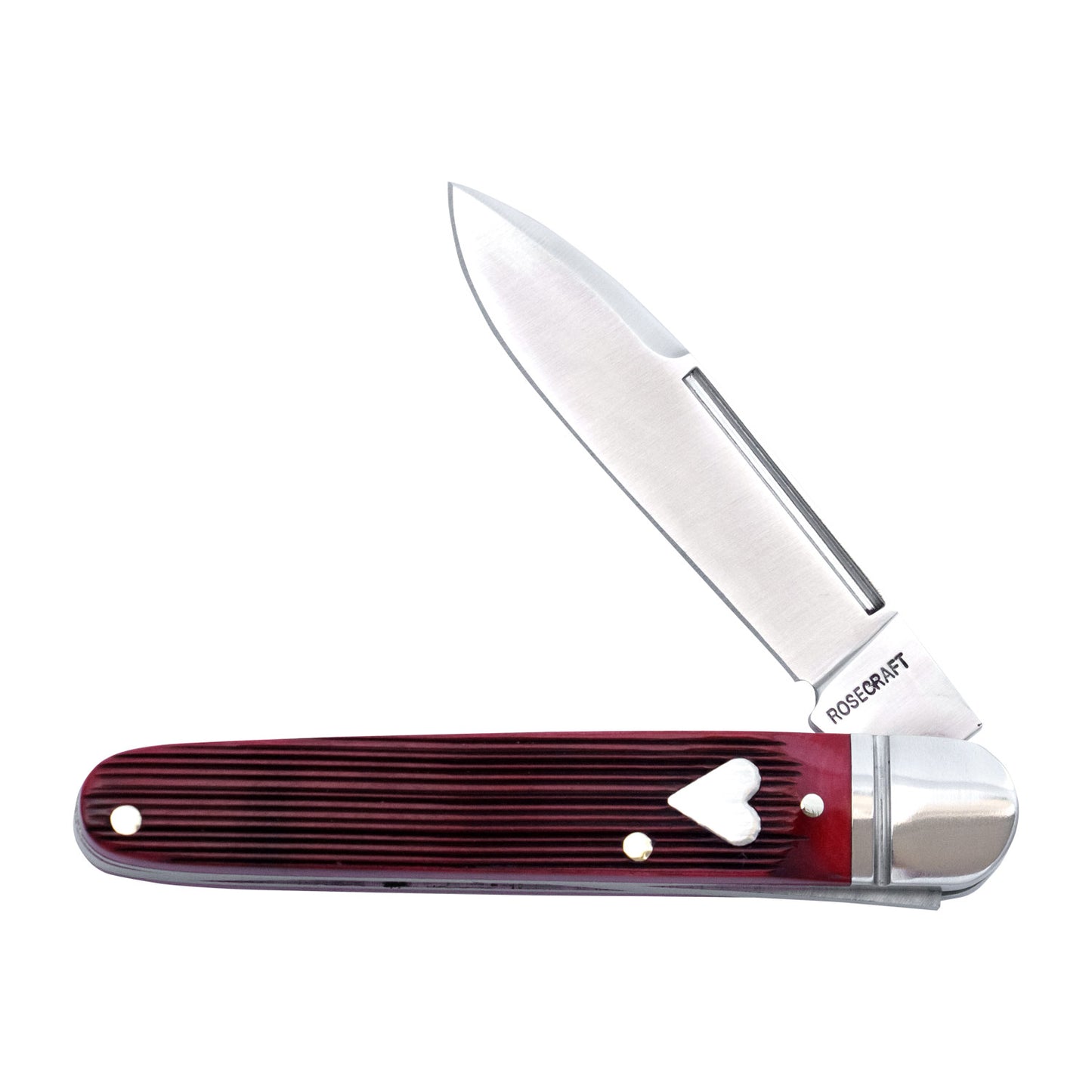 RoseCraft Tuckahoe Jack | Red Barnboard Jigged Bone | 14C28N