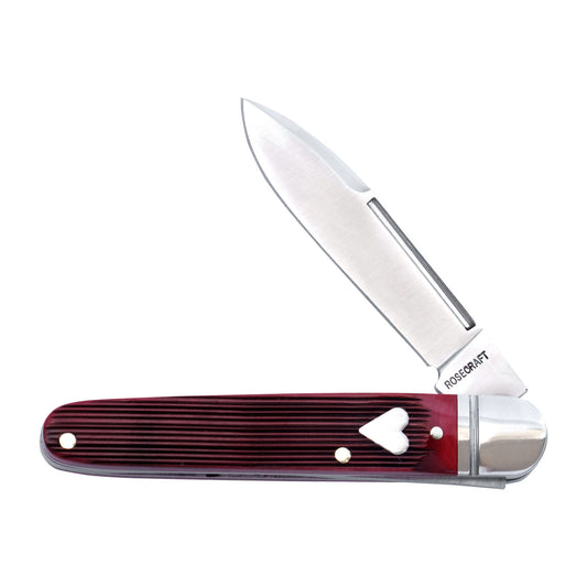 RoseCraft Tuckahoe Jack | Red Barnboard Jigged Bone | 14C28N