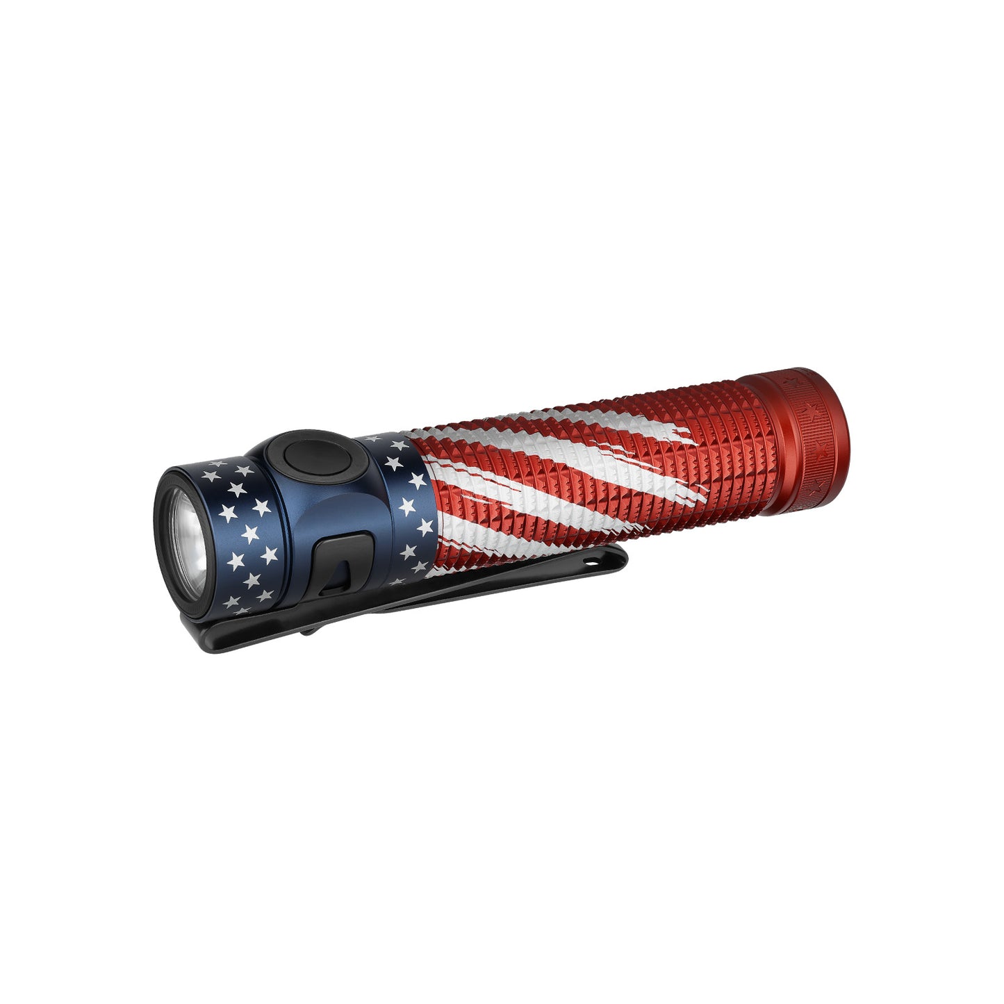 Olight Baton 4 Pro | Stars & Stripes Edition | 1,600-Lumen Rechargeable EDC Flashlight