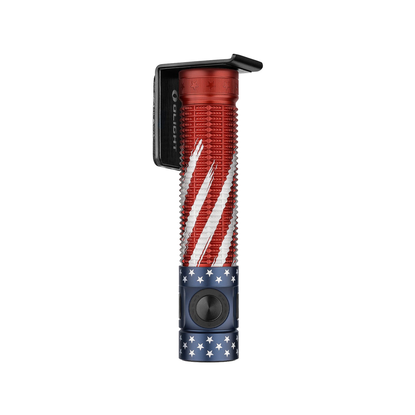 Olight Baton 4 Pro | Stars & Stripes Edition | 1,600-Lumen Rechargeable EDC Flashlight