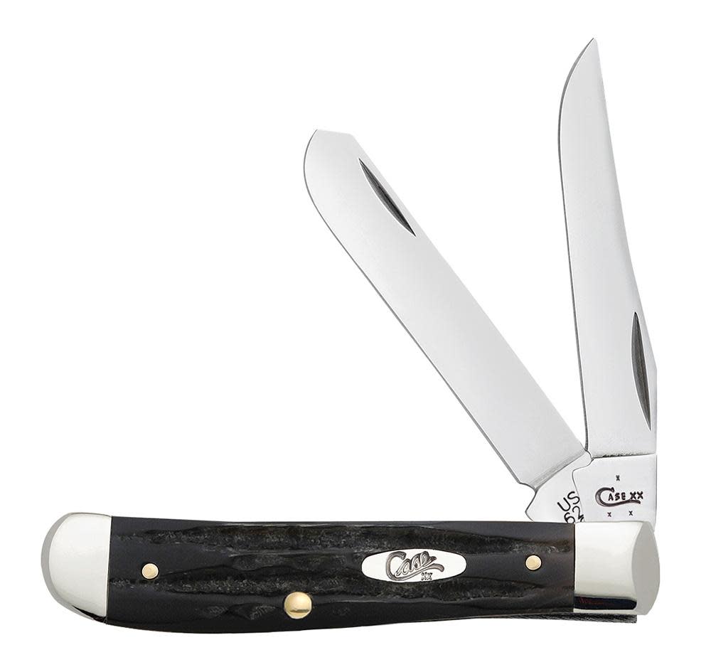 Case Mini Trapper | Jigged Buffalo Horn | Tru-Sharp™ Pocket Knife