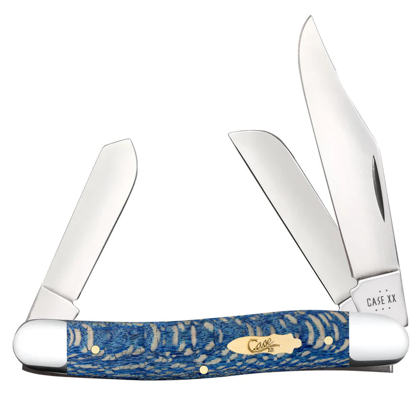Case Stockman | Blue Sycamore Wood | Tru-Sharp™ Pocket Knife