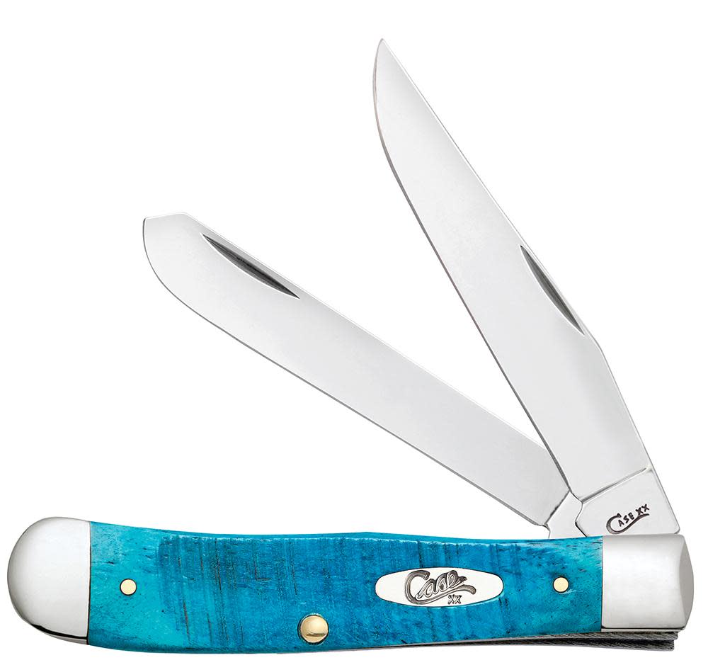 Case Trapper | Caribbean Blue Bone | Tru-Sharp™ Pocket Knife